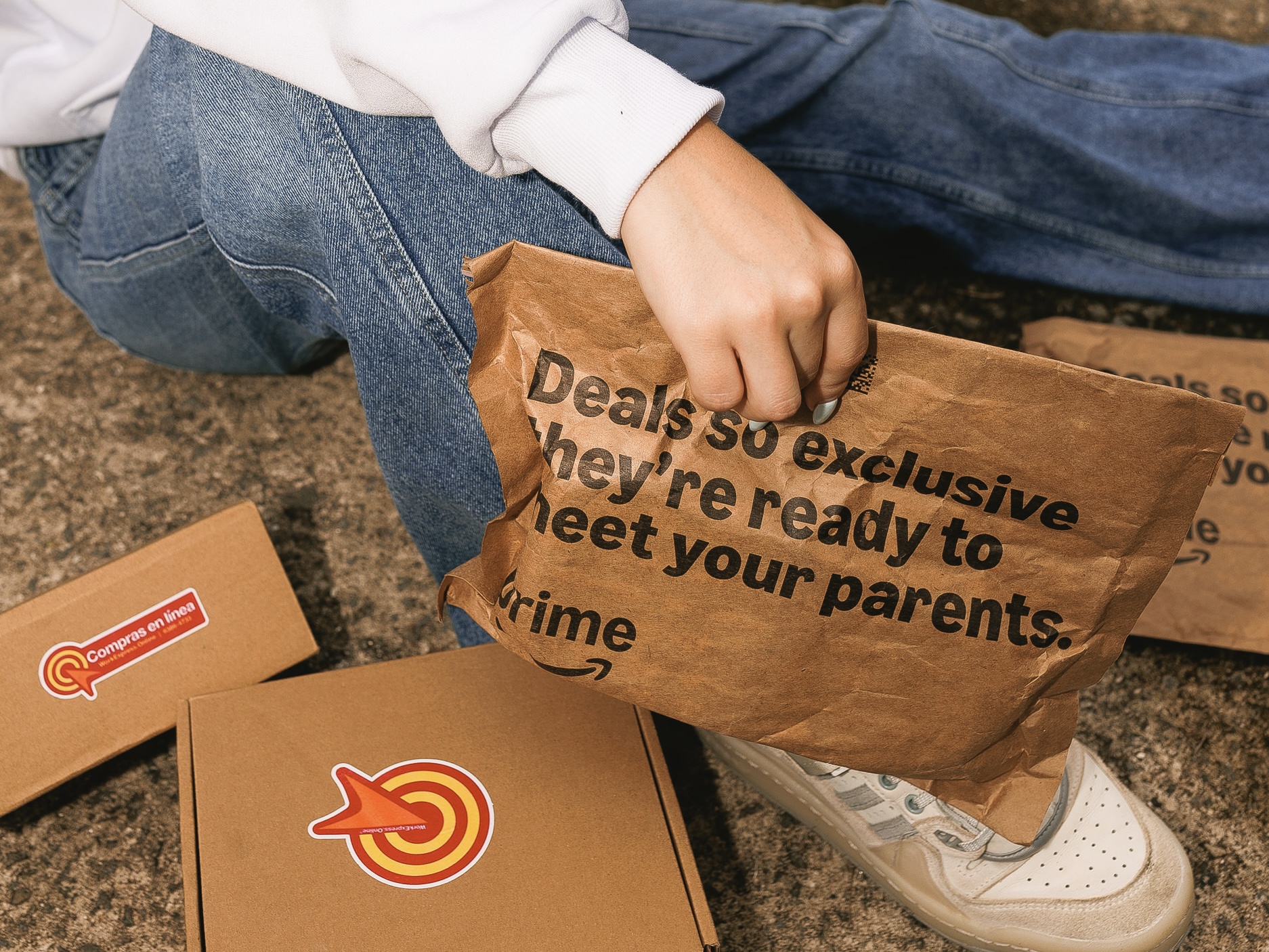 Compras en línea con Amazon Prime y otras tiendas